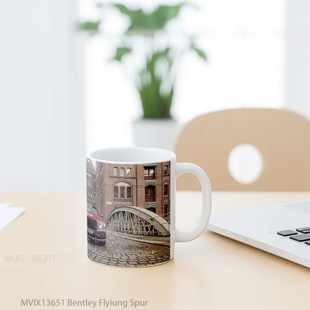 Mug Bentley Flyiung Spur Cangkir Mobil - All-side / Desain