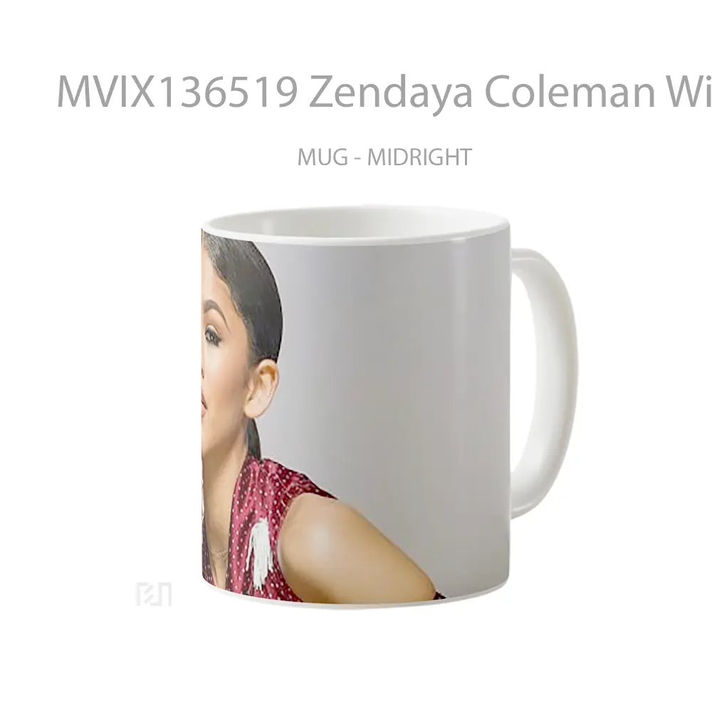 Mug Zendaya Coleman With Makeup Gelas Selebriti - All-side / Desain