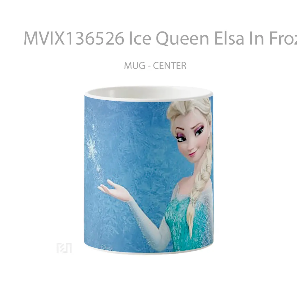 Mug Ice Queen Elsa In Frozen Gelas Keramik Unik