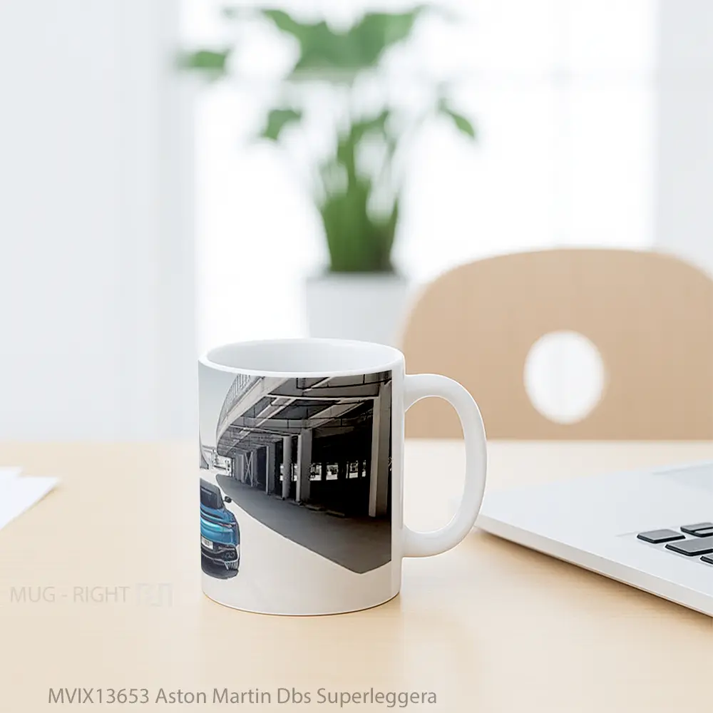 Mug Aston Martin Dbs Superleggera Cangkir Mobil - All-side / Desain