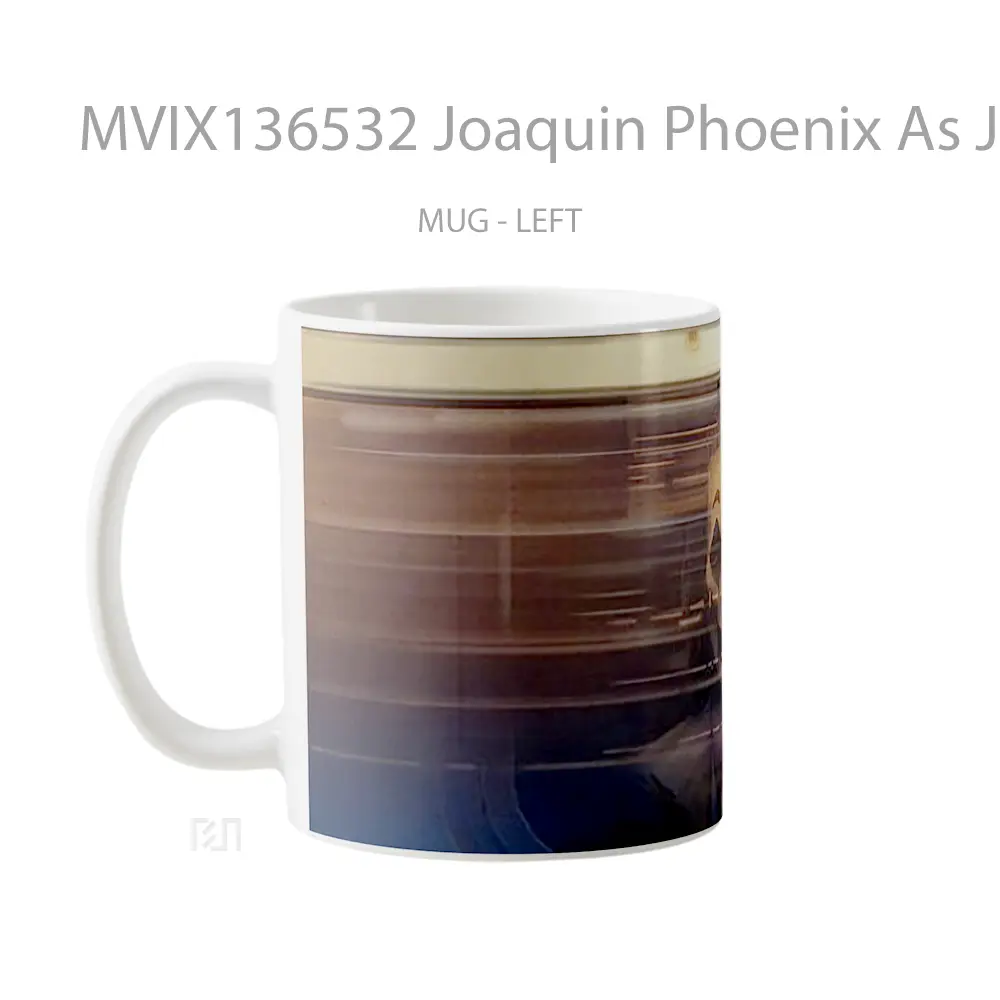 Mug Joaquin Phoenix As Joker Realist Fanart Gelas Superhero - All-side / Desain