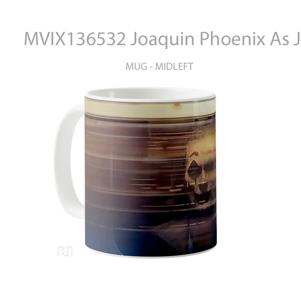 Mug Joaquin Phoenix As Joker Realist Fanart Gelas Superhero - All-side / Desain