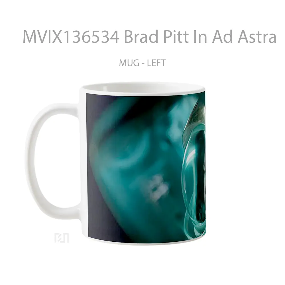 Mug Brad Pitt In Ad Astra Gelas Selebriti - All-side / Desain