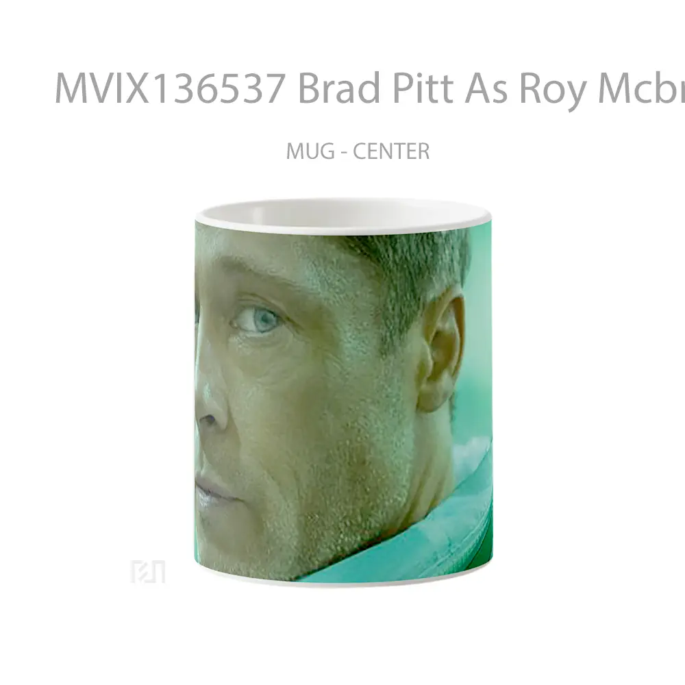 Mug Brad Pitt As Roy Mcbride In Ad Astra Gelas Selebriti