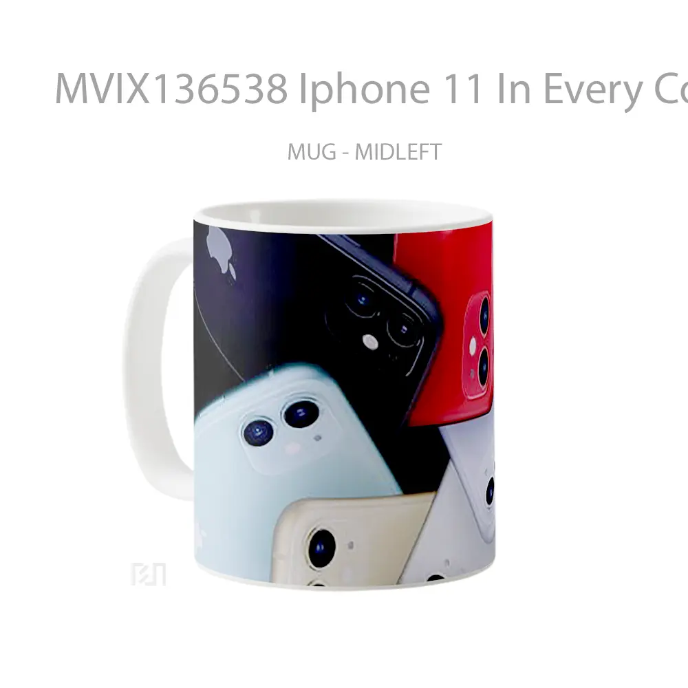 Mug Iphone 11 In Every Color Gelas Keramik Unik - All-side / Desain