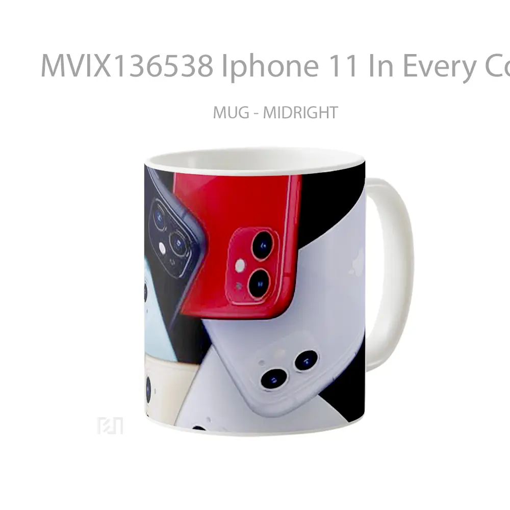 Mug Iphone 11 In Every Color Gelas Keramik Unik - All-side / Desain
