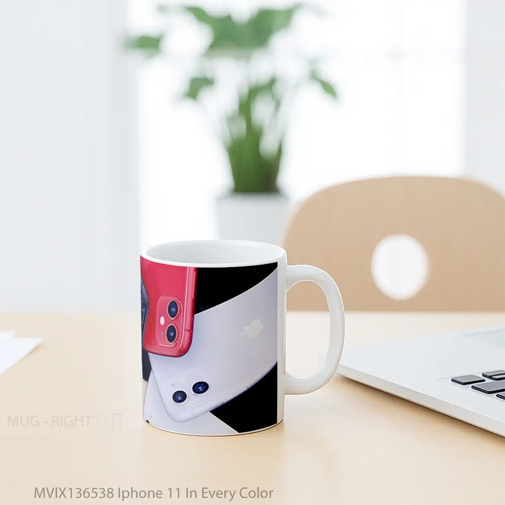 Mug Iphone 11 In Every Color Gelas Keramik Unik - All-side / Desain