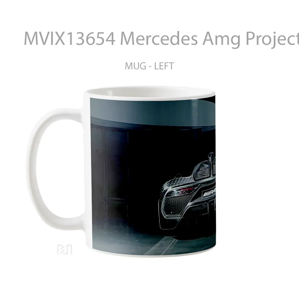 Mug Mercedes Amg Project One Rear Cangkir Mobil - All-side / Desain