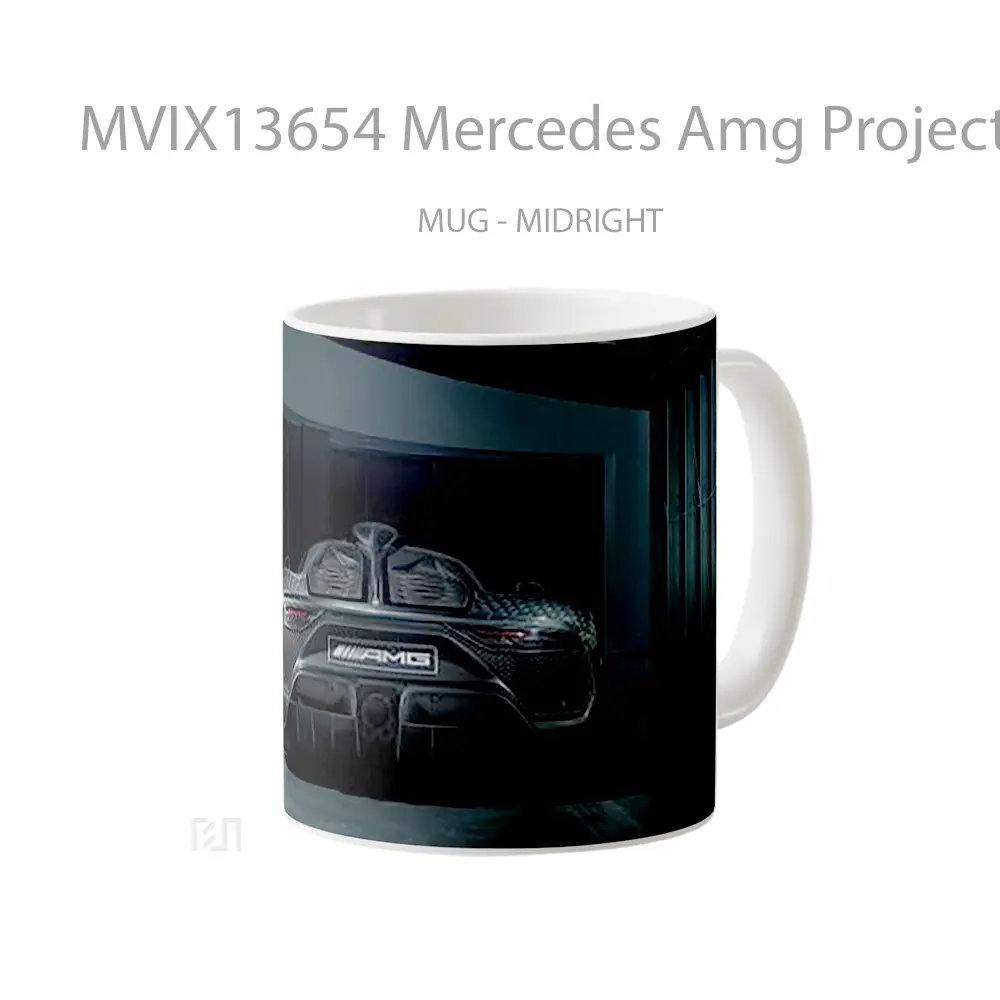Mug Mercedes Amg Project One Rear Cangkir Mobil - All-side / Desain