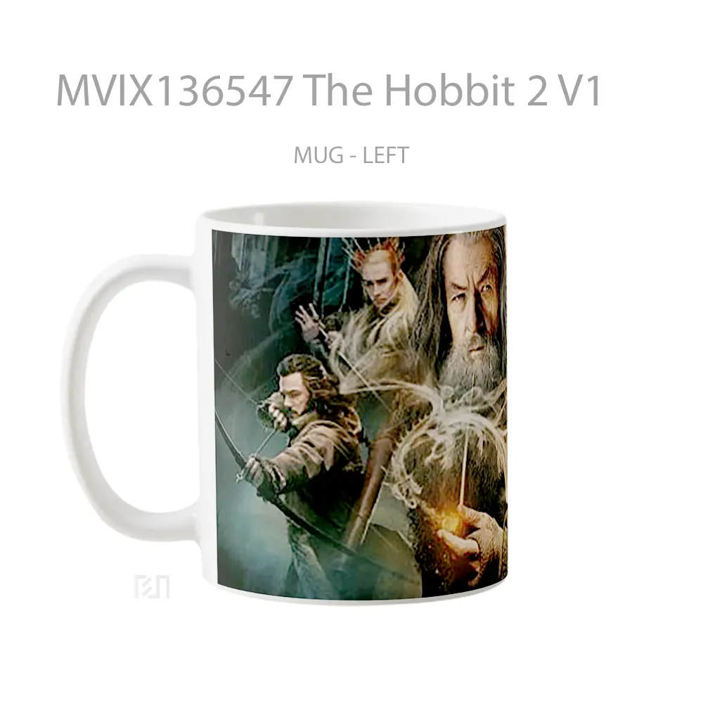 Mug The Hobbit 2 V1 Gelas Film - All-side / Desain