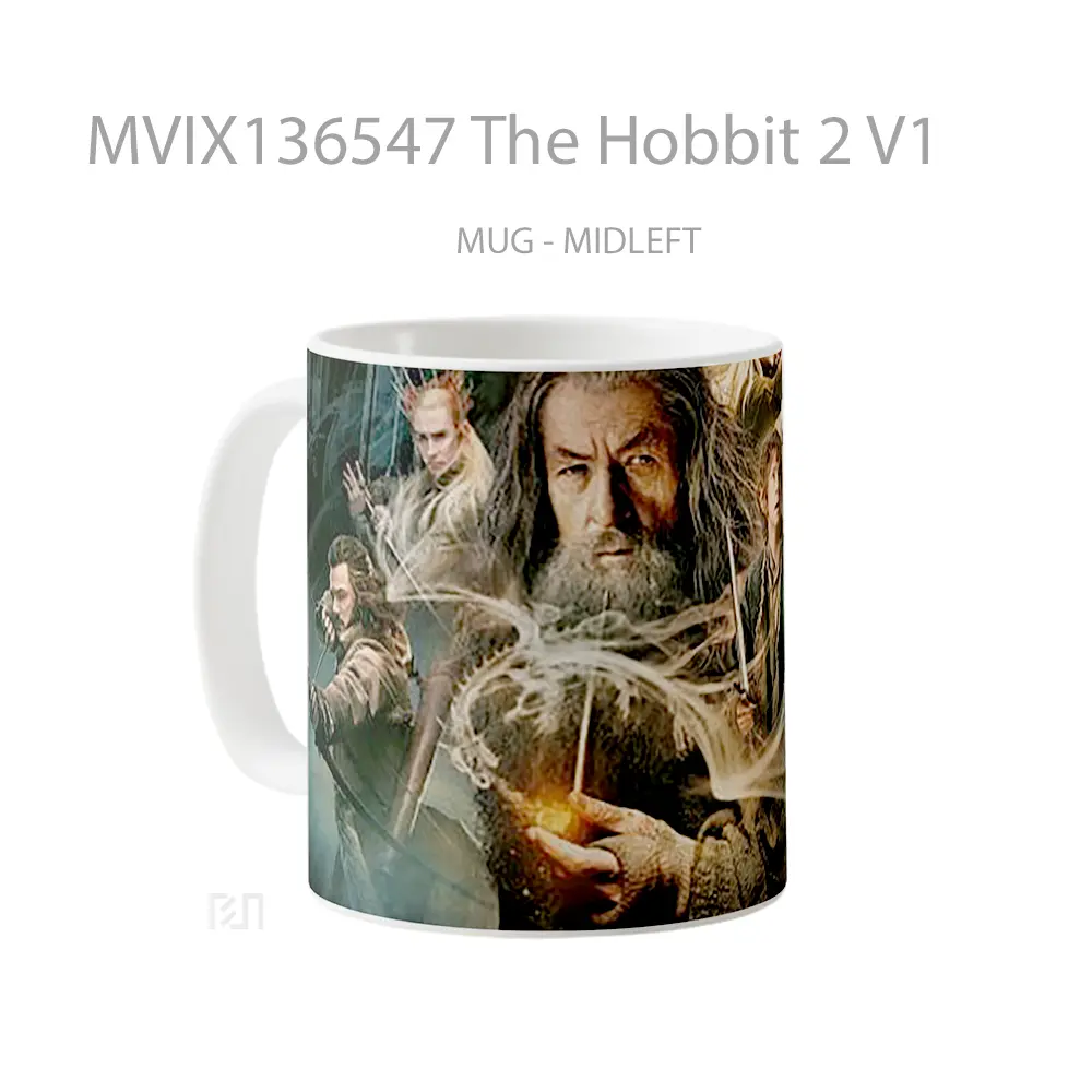 Mug The Hobbit 2 V1 Gelas Film - All-side / Desain