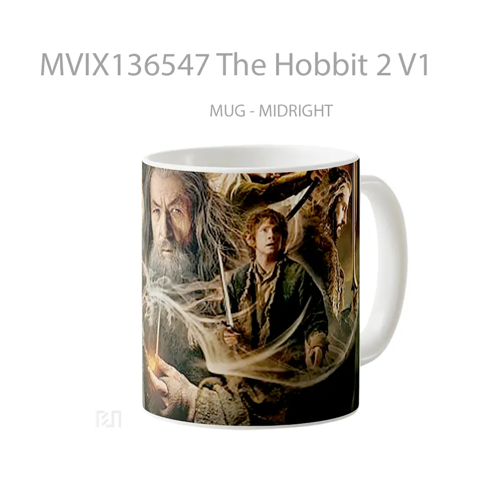 Mug The Hobbit 2 V1 Gelas Film - All-side / Desain