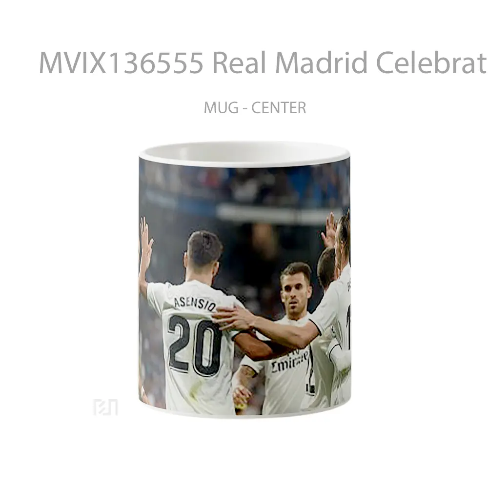 Mug Real Madrid Celebrating In Game Cangkir Gamer