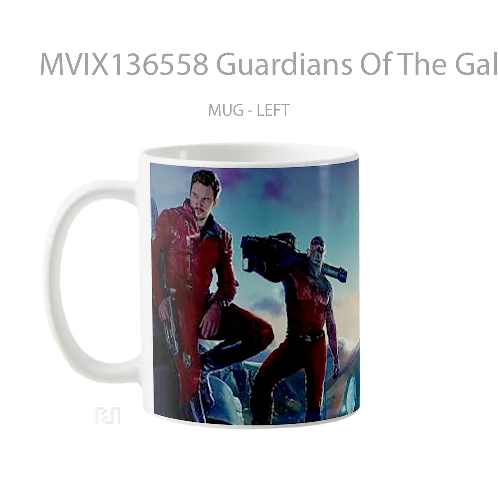 Mug Guardians Of The Galaxy Movie Gelas Superhero - All-side / Desain