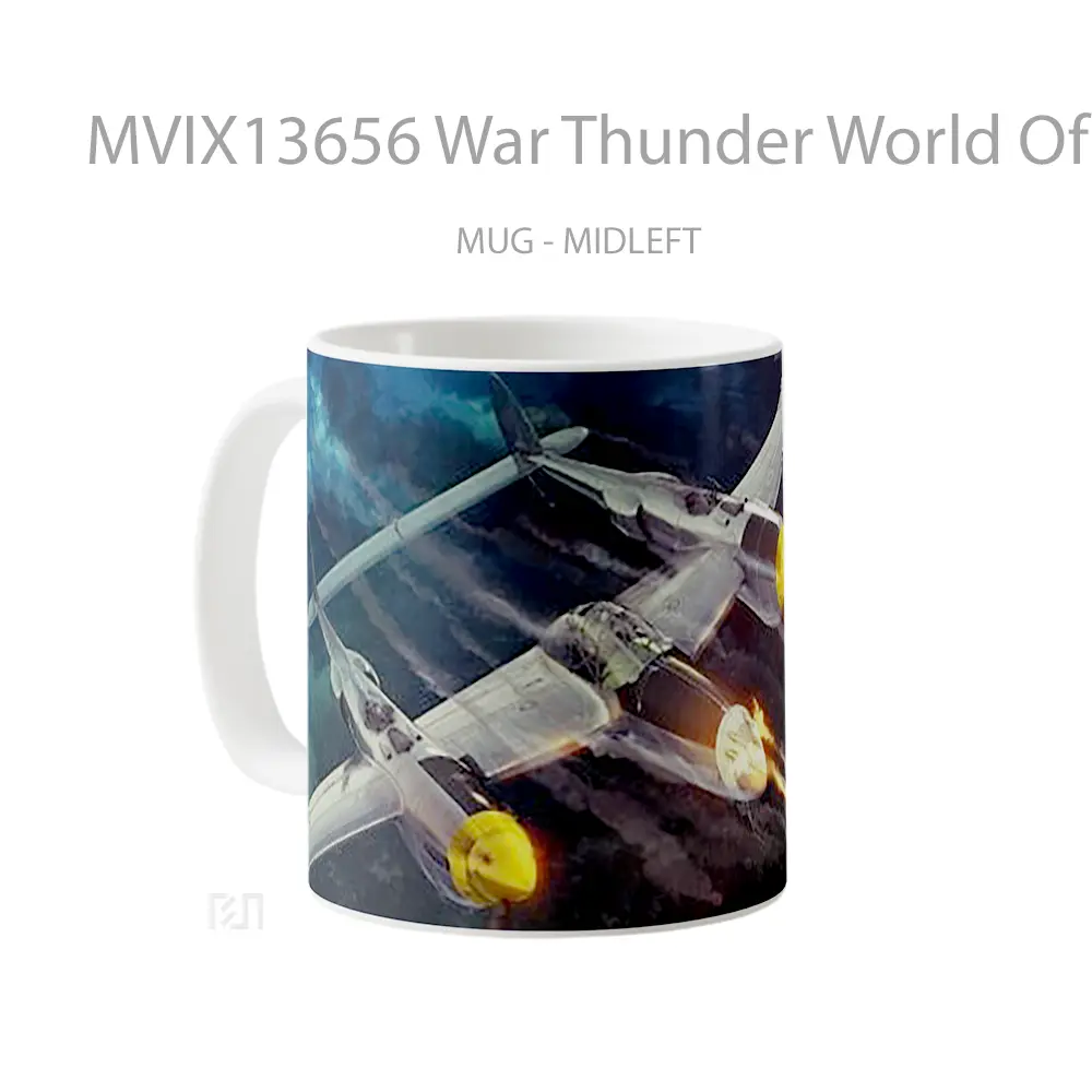Mug War Thunder World Of Planes Gelas Keramik Unik - All-side / Desain