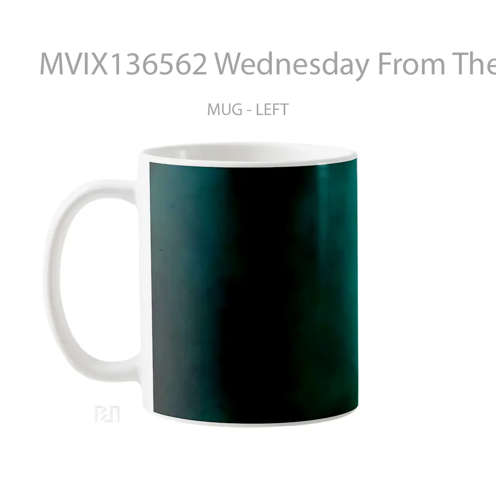 Mug Wednesday From The Addams Family Gelas Keramik Unik - All-side / Desain