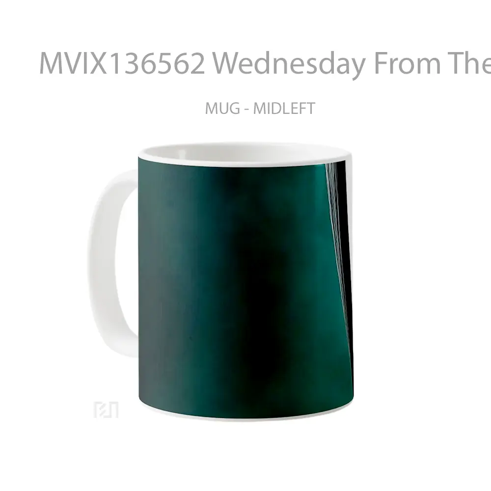 Mug Wednesday From The Addams Family Gelas Keramik Unik - All-side / Desain