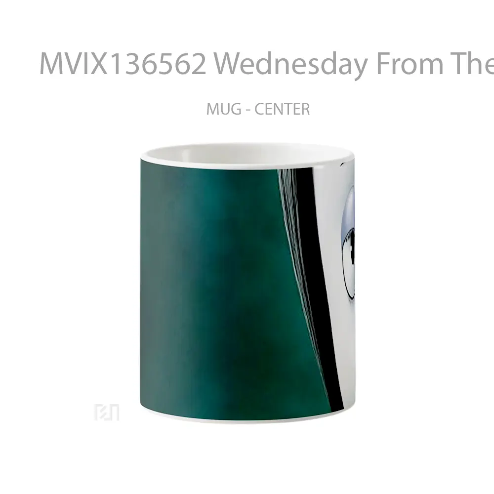 Mug Wednesday From The Addams Family Gelas Keramik Unik