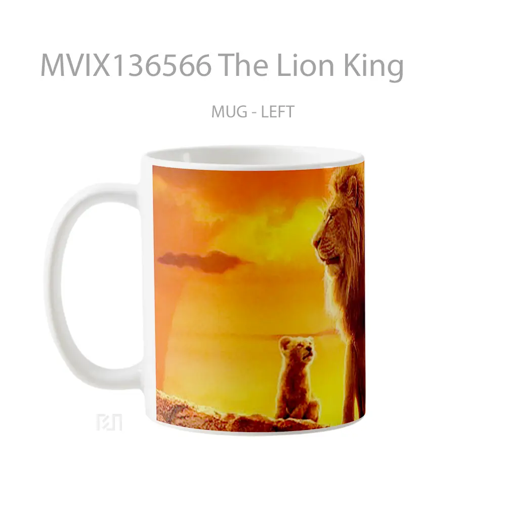 Mug The Lion King Gelas Hewan Lucu - All-side / Desain