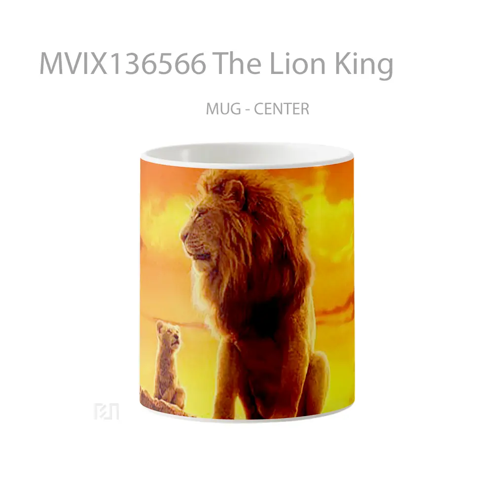 Mug The Lion King Gelas Hewan Lucu