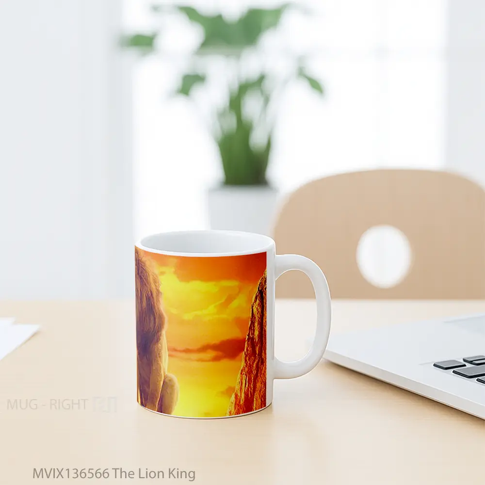 Mug The Lion King Gelas Hewan Lucu - All-side / Desain