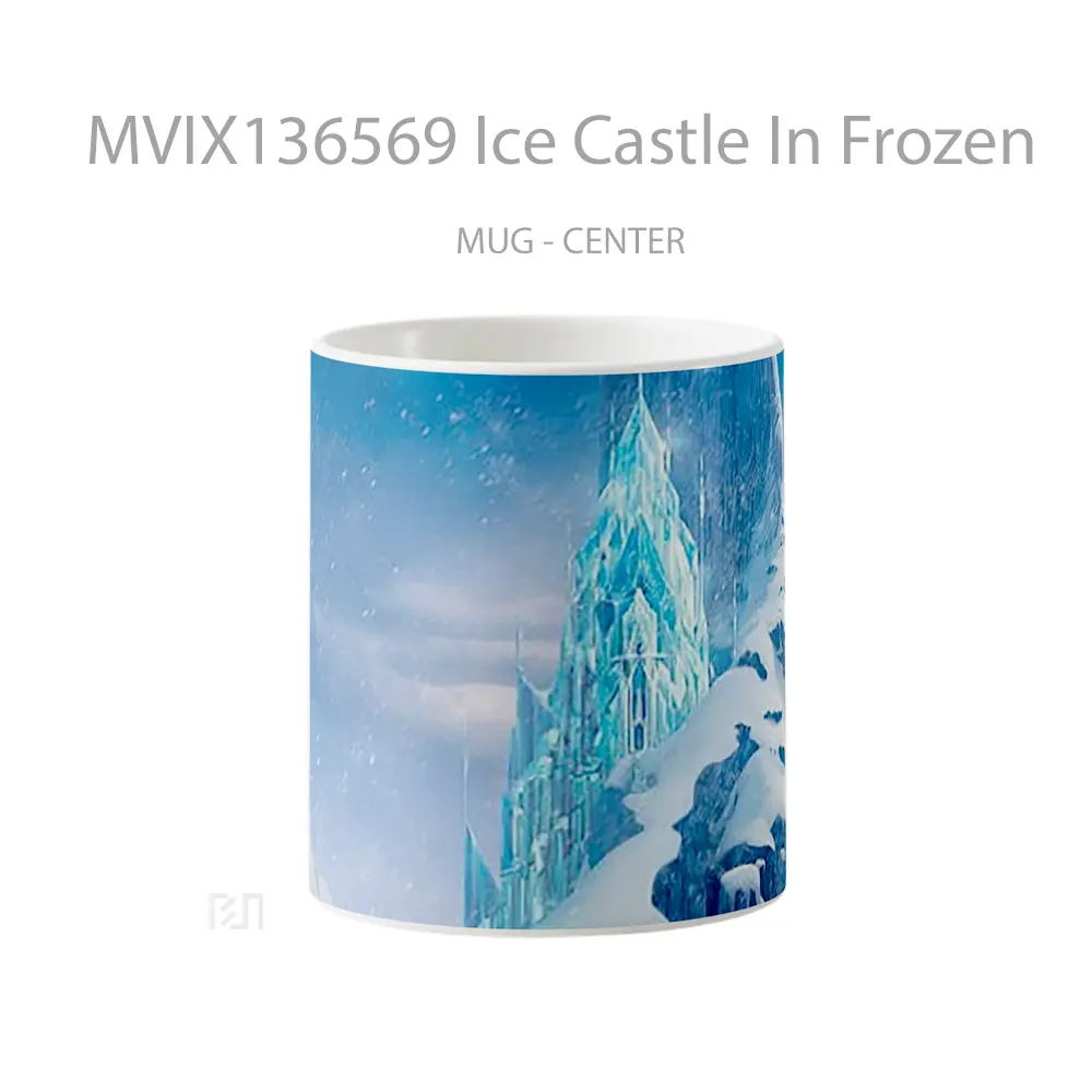Mug Ice Castle In Frozen Gelas Keramik Unik