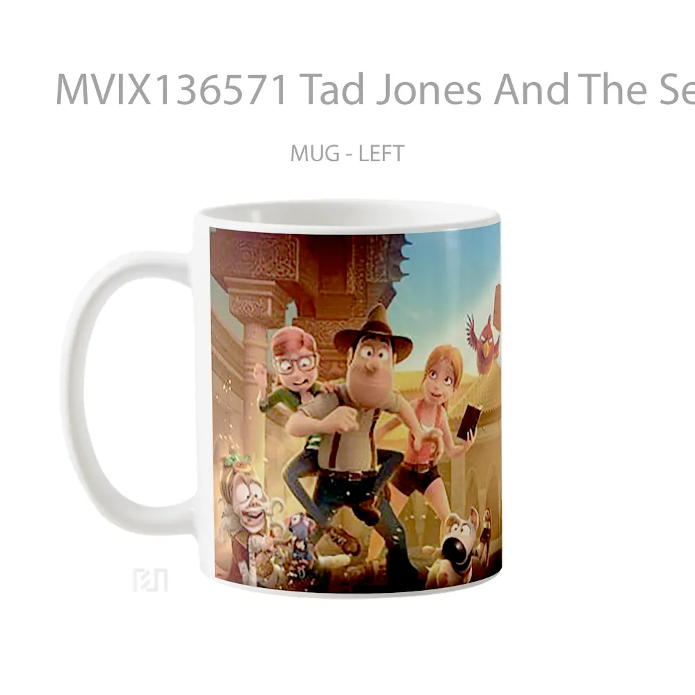 Mug Tad Jones And The Secret Of King Midas Gelas Keramik Unik - All-side / Desain