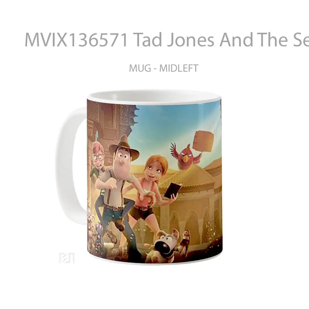 Mug Tad Jones And The Secret Of King Midas Gelas Keramik Unik - All-side / Desain