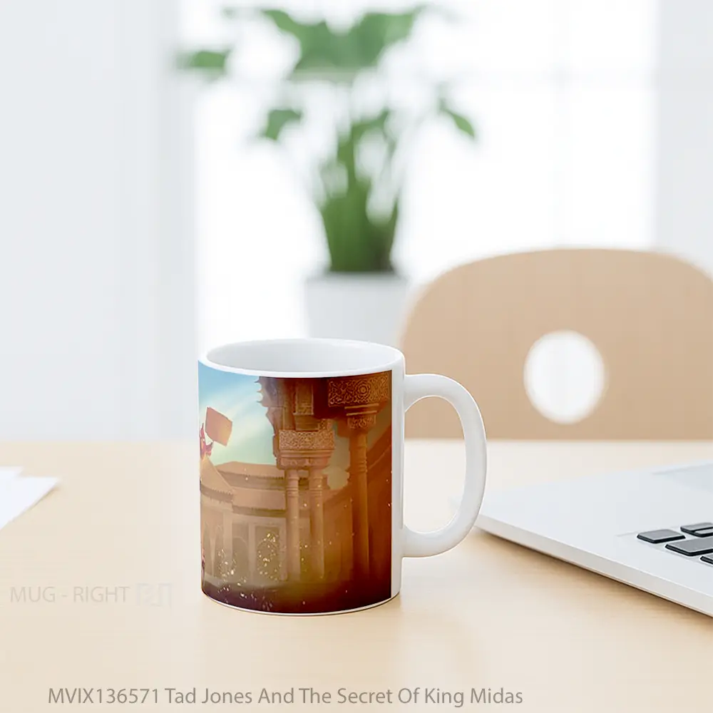 Mug Tad Jones And The Secret Of King Midas Gelas Keramik Unik - All-side / Desain