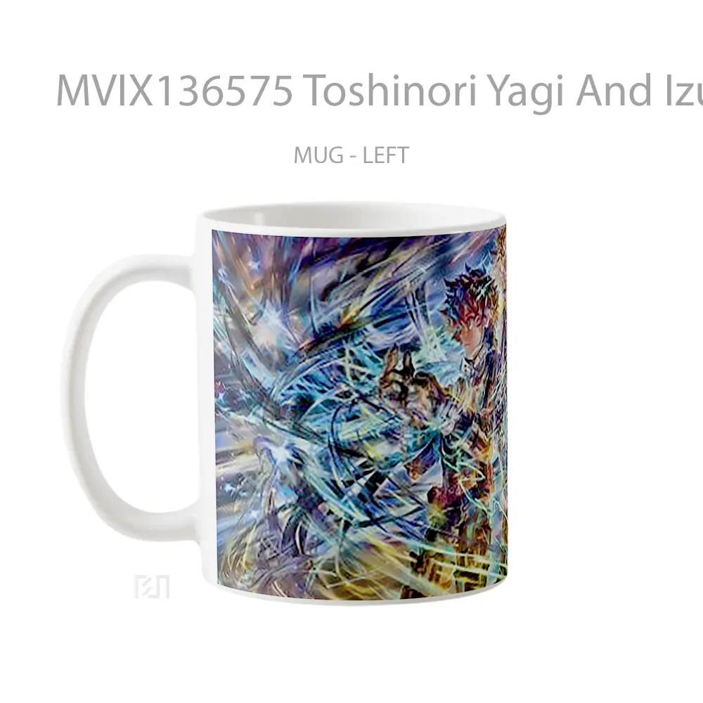 Mug Toshinori Yagi And Izuku Midoriya From My Hero Academia Cangkir Anime - All-side / Desain