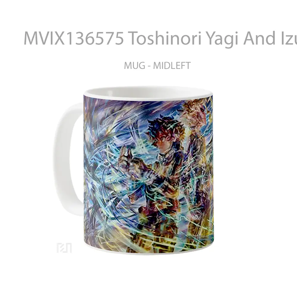 Mug Toshinori Yagi And Izuku Midoriya From My Hero Academia Cangkir Anime - All-side / Desain
