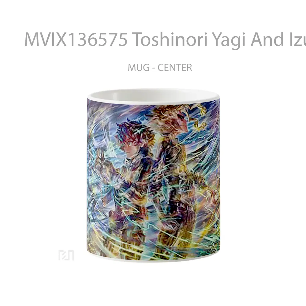 Mug Toshinori Yagi And Izuku Midoriya From My Hero Academia Cangkir Anime