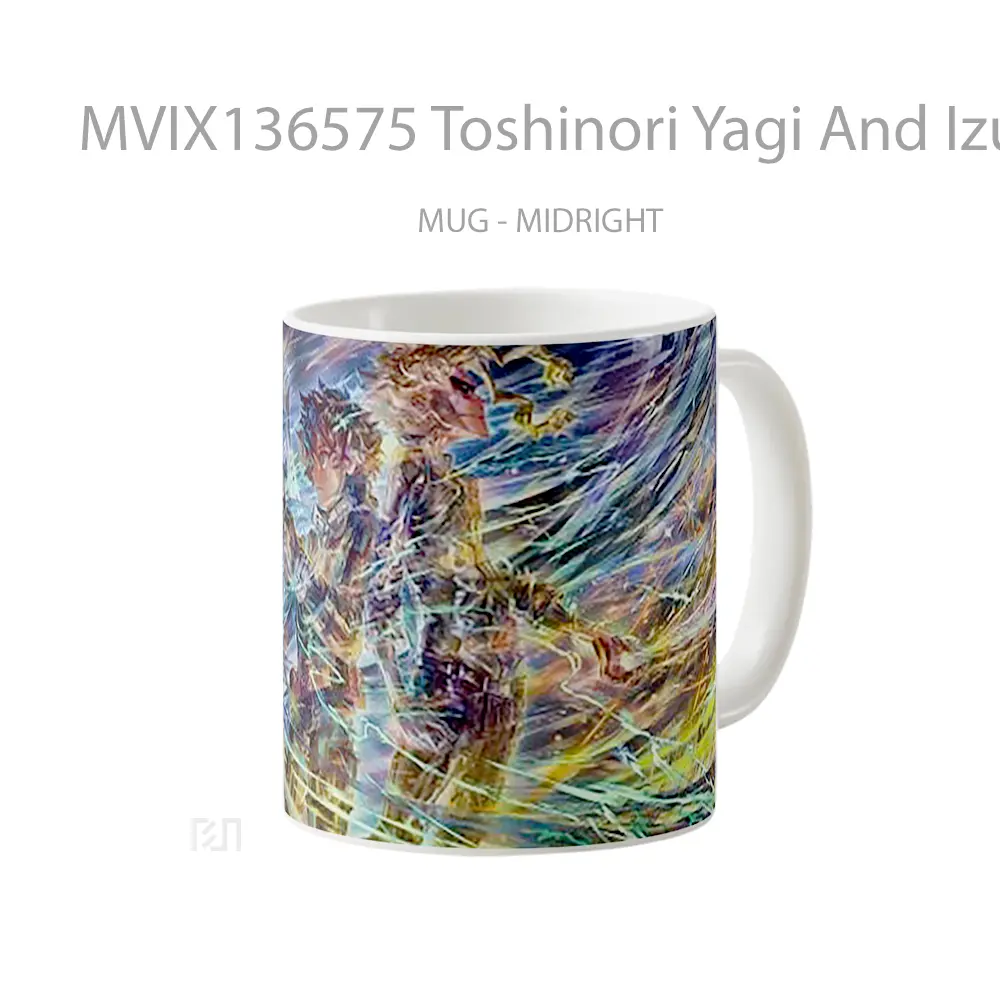 Mug Toshinori Yagi And Izuku Midoriya From My Hero Academia Cangkir Anime - All-side / Desain