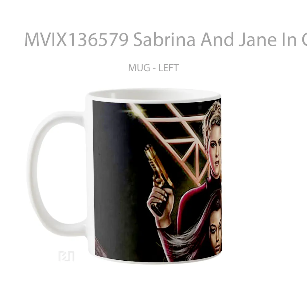 Mug Sabrina And Jane In Charlie S Angels 2019 Gelas Fantasi - All-side / Desain