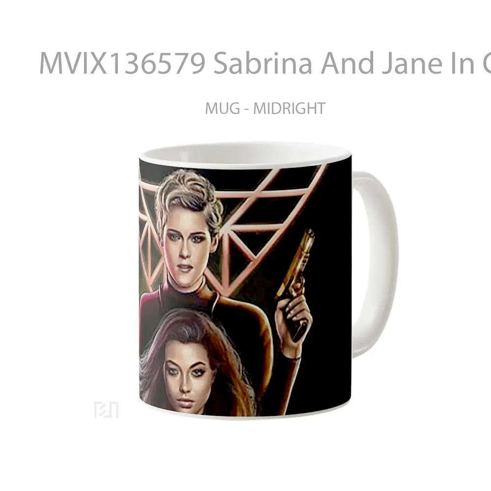 Mug Sabrina And Jane In Charlie S Angels 2019 Gelas Fantasi - All-side / Desain