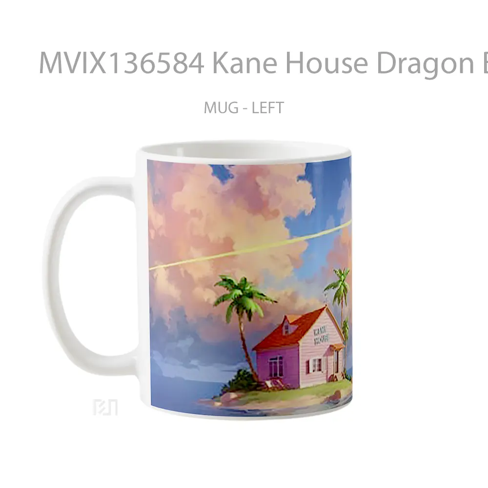 Mug Kane House Dragon Ball Cangkir Anime - All-side / Desain