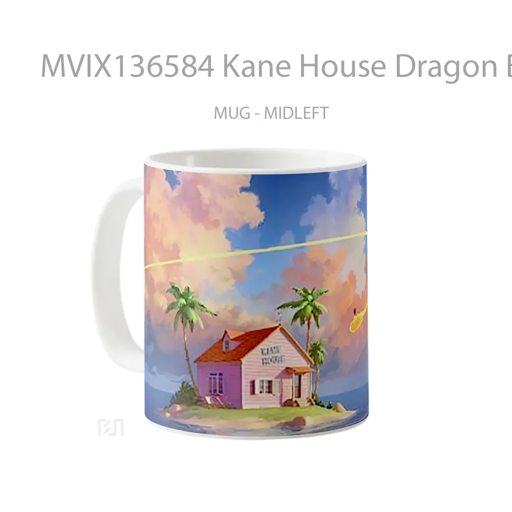 Mug Kane House Dragon Ball Cangkir Anime - All-side / Desain