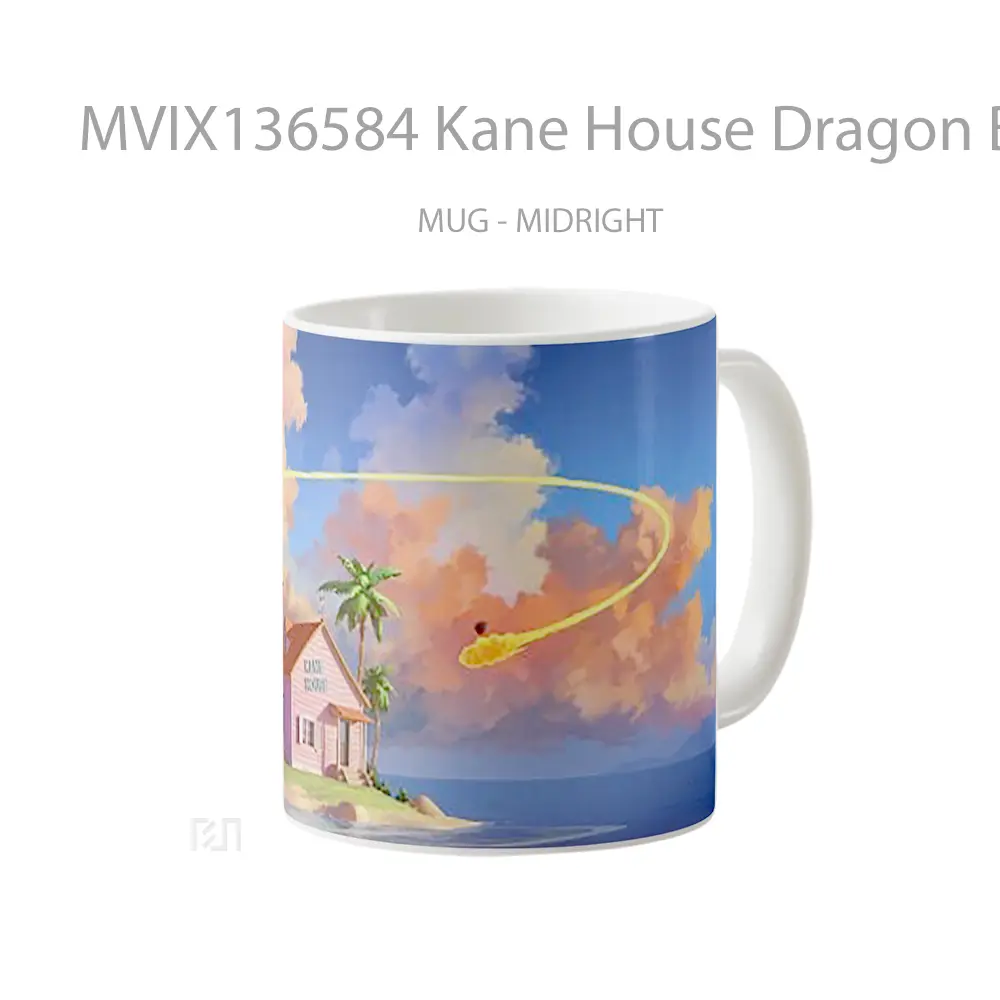 Mug Kane House Dragon Ball Cangkir Anime - All-side / Desain