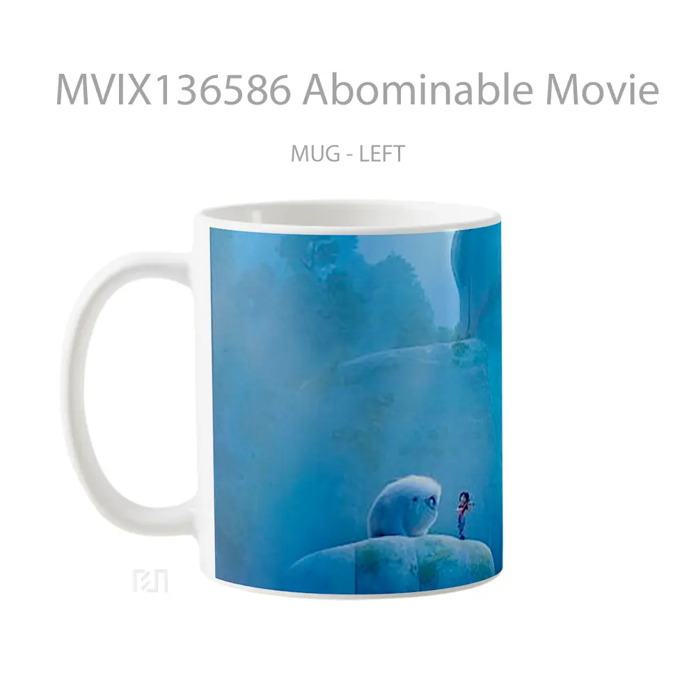 Mug Abominable Movie Gelas Keramik Unik - All-side / Desain
