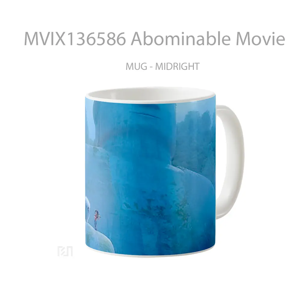 Mug Abominable Movie Gelas Keramik Unik - All-side / Desain