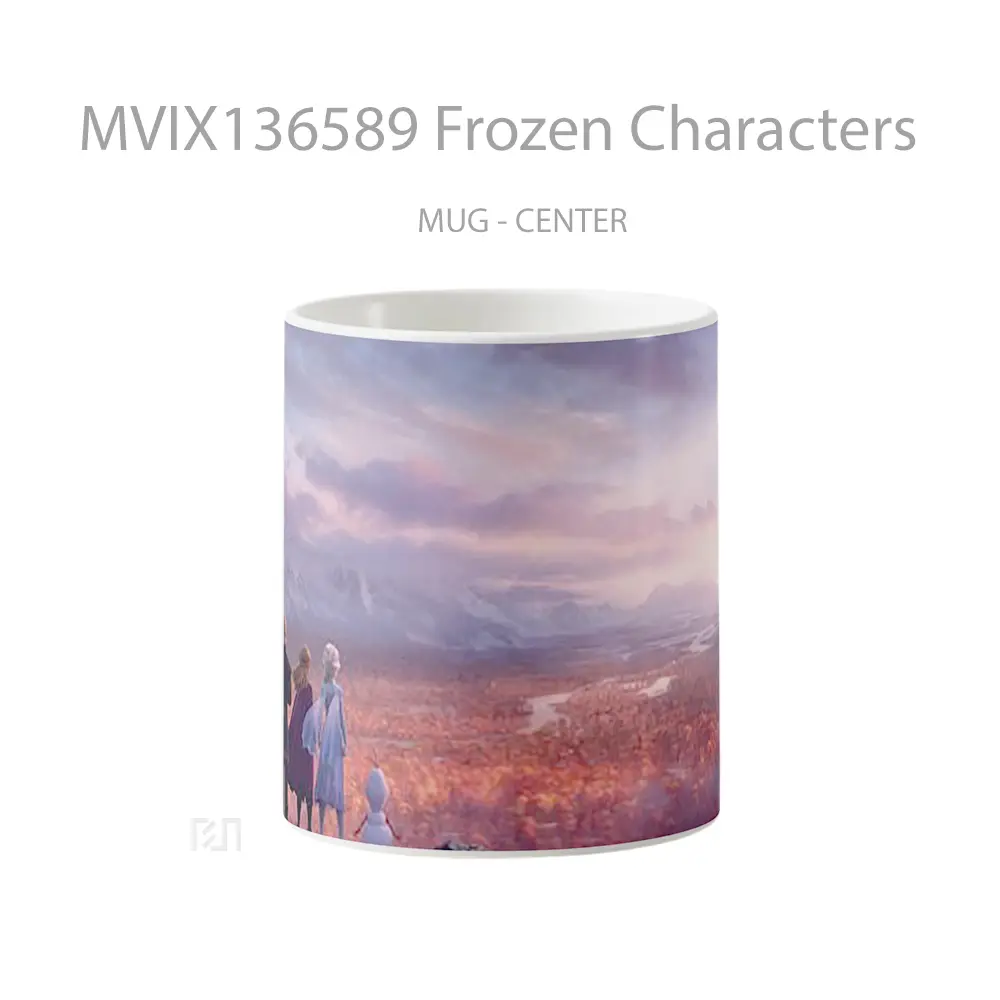 Mug Frozen Characters Gelas Keramik Unik