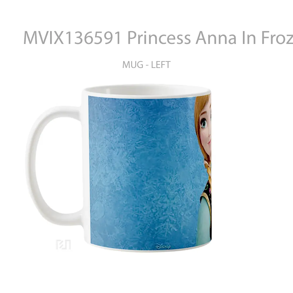 Mug Princess Anna In Frozen Gelas Keramik Unik - All-side / Desain