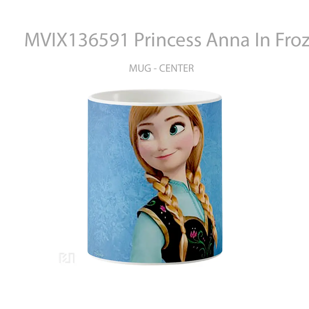 Mug Princess Anna In Frozen Gelas Keramik Unik