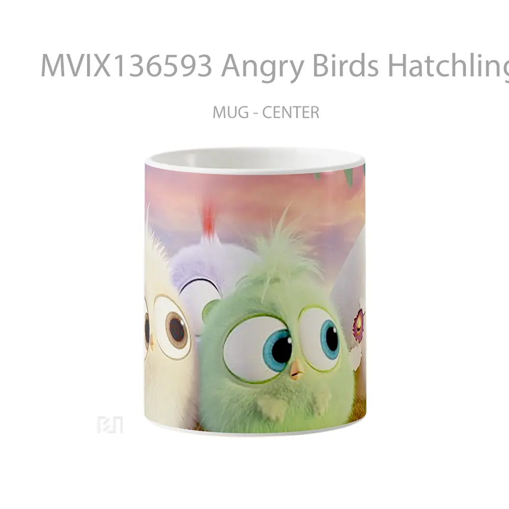Mug Angry Birds Hatchlings Gelas Hewan Lucu