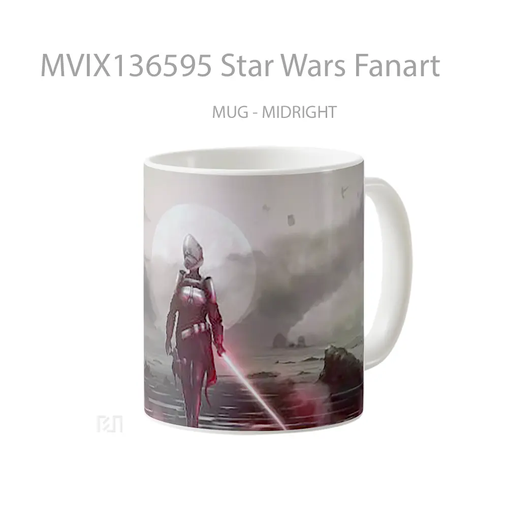 Mug Star Wars Fanart Gelas Star Wars - All-side / Desain
