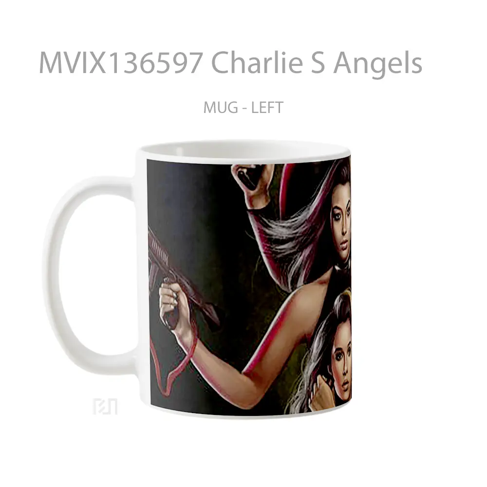 Mug Charlie S Angels Gelas Fantasi - All-side / Desain