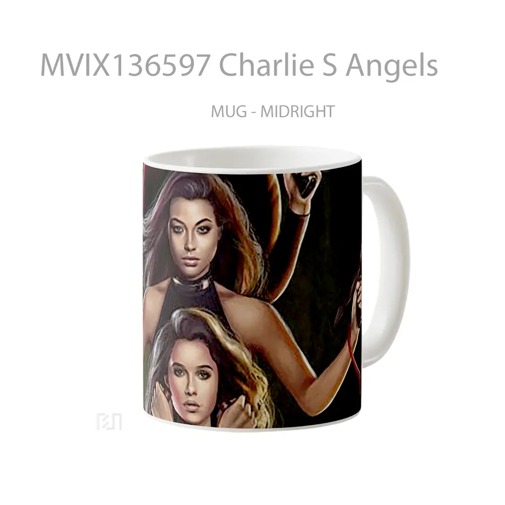 Mug Charlie S Angels Gelas Fantasi - All-side / Desain