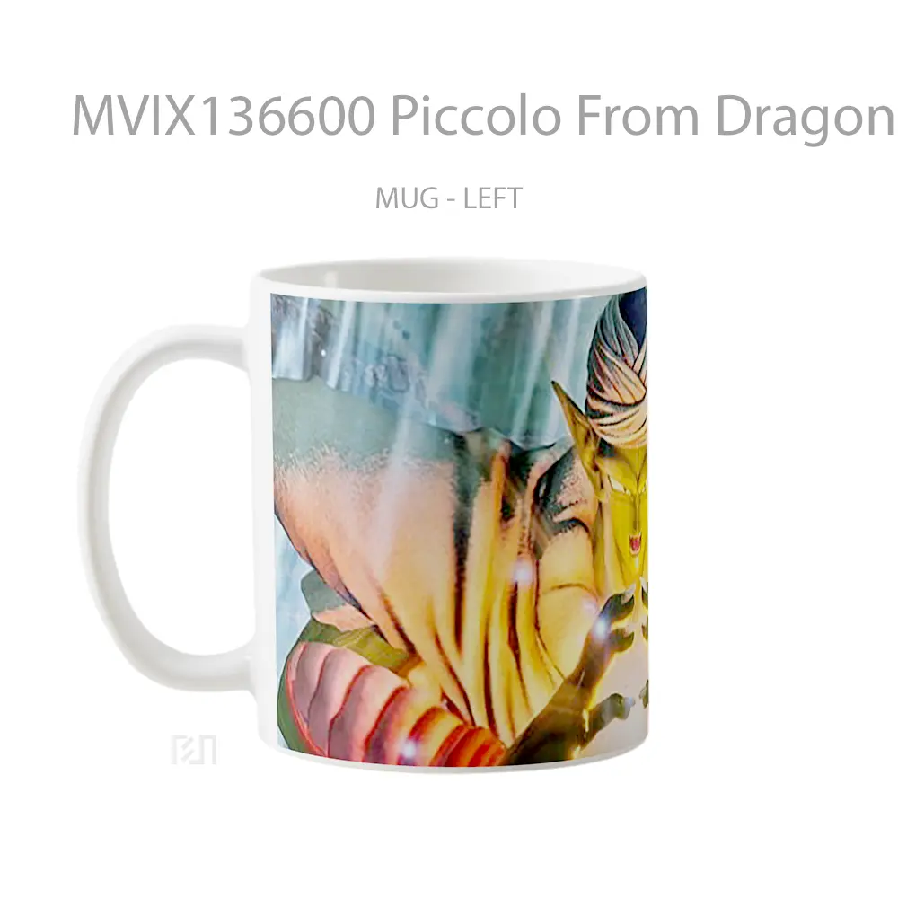 Mug Piccolo From Dragon Ball Cangkir Anime - All-side / Desain