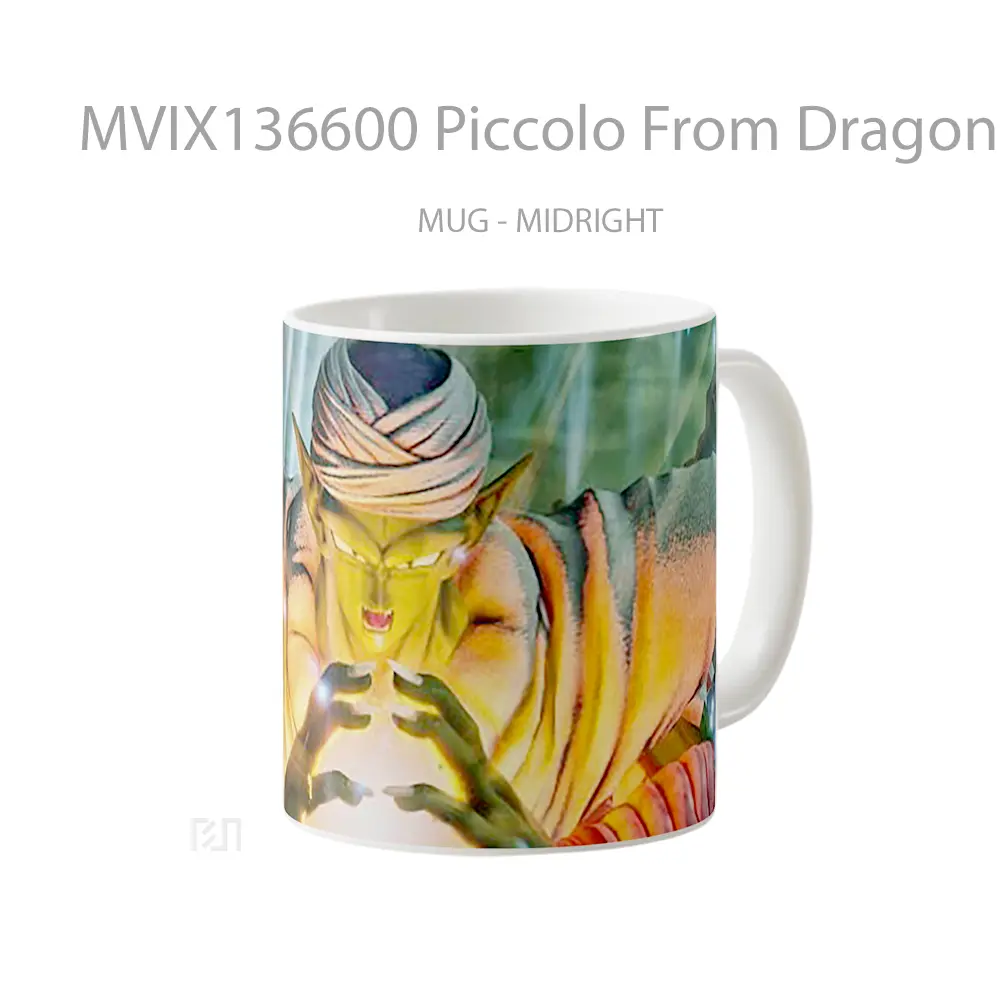 Mug Piccolo From Dragon Ball Cangkir Anime - All-side / Desain