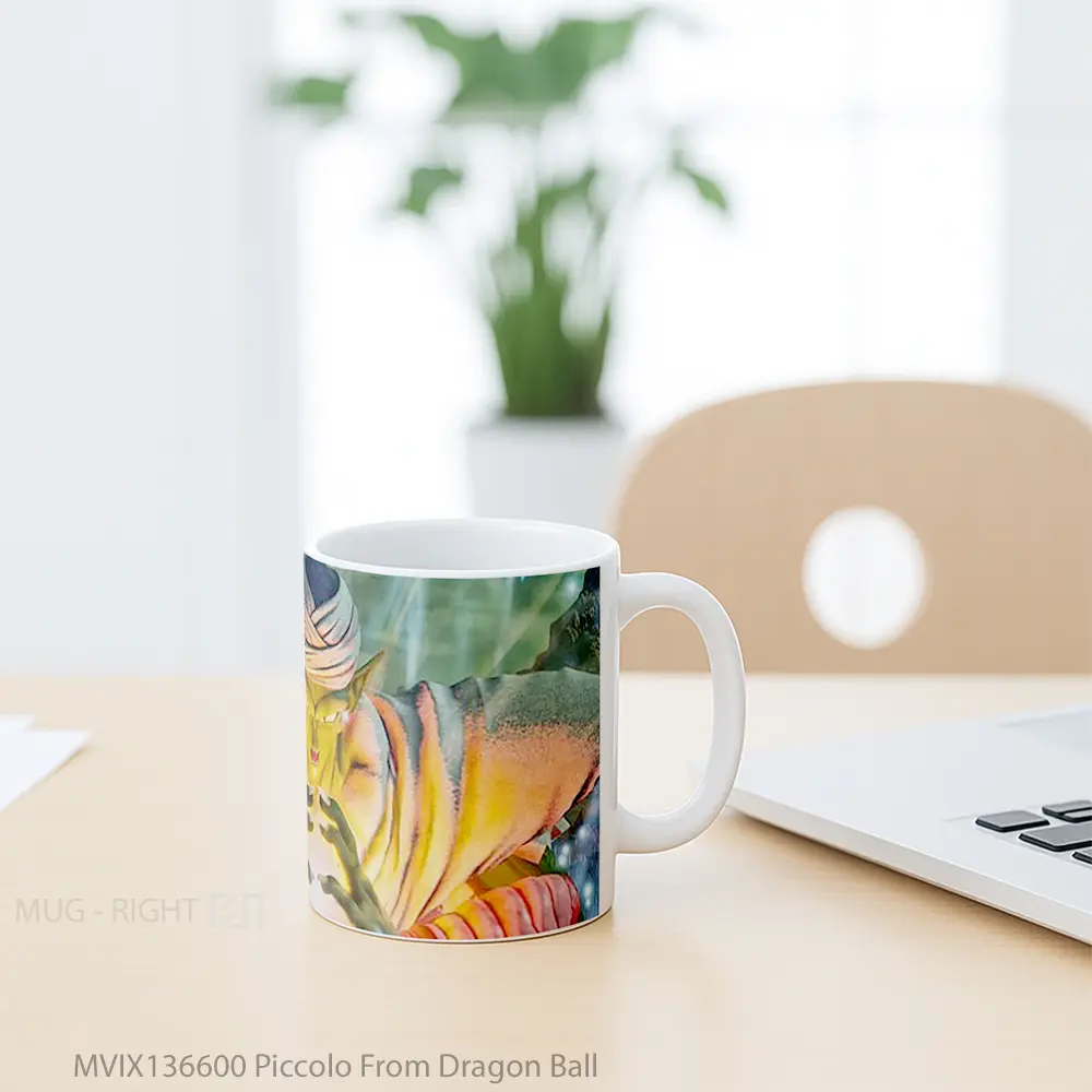 Mug Piccolo From Dragon Ball Cangkir Anime - All-side / Desain